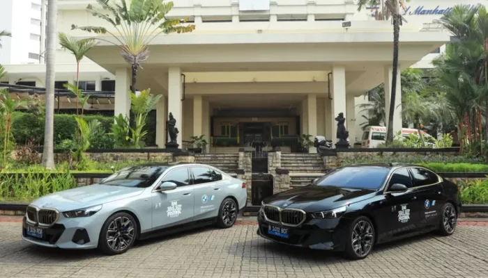 Mobil terbaru BMW tampil di acara Java Jazz Festival 2024, jadi kendaraan resmi para …