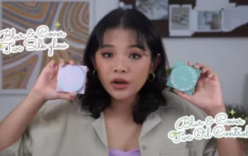 Ririe Prams lakukan battle review powder dari brand Luxcrime, silk glow vs oil control mana yang lebih worth it?