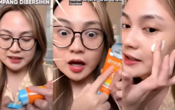 Bukan sembarang sunscreen, Guardian sekalinya rilis produk sendiri bikin YouTuber ini kagum: Aku ngerasain kulit…