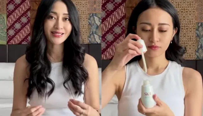 Inilah rahasia awet muda dengan mempertahankan skin energy dan melawan stres oksidatif dengan produk SK II Genoptics, rekomendasi Clarin Hayes.