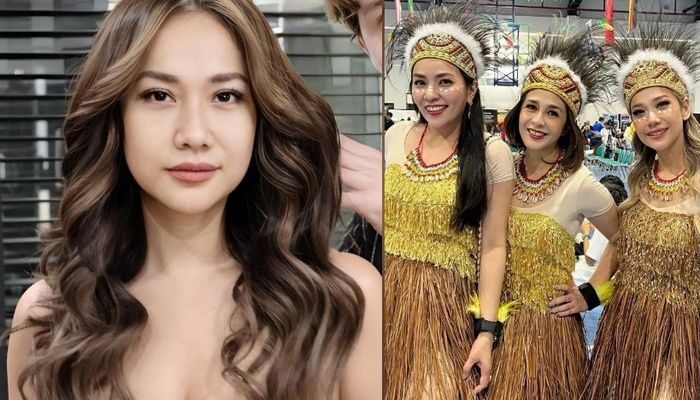 BCL Tampil Cantik dan Memukau di Sekolah Noah dengan Baju Adat Papua