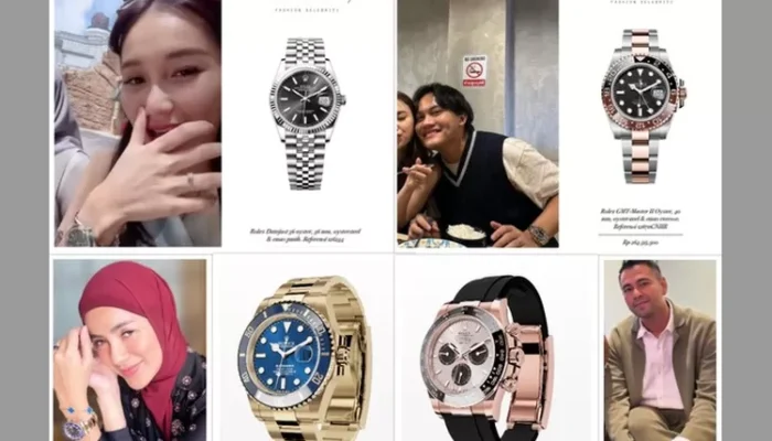 Gaya Mewah Selebriti Tanah Air: Koleksi Jam Tangan Rolex Ratusan Juta