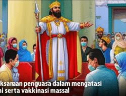 Kebijaksanaan penguasa dalam mengatasi endemi serta vaksinasi massal