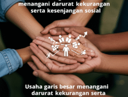 Usaha garis besar menangani darurat kekurangan serta kesenjangan sosial