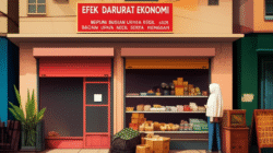 Efek darurat ekonomi  kepada bagian upaya kecil serta menengah