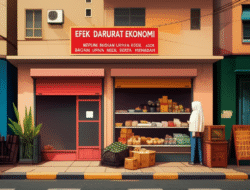 Efek darurat ekonomi  kepada bagian upaya kecil serta menengah