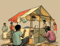 Masalah pelanggaran hak pekerja serta situasi kegiatan di bagian informal