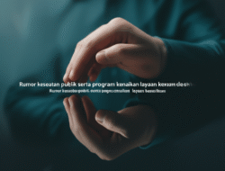 Rumor kesehatan publik serta program kenaikan layanan kesehatan