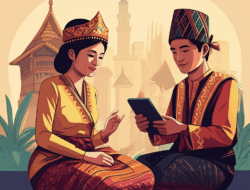 Usaha pelanggengan adat serta bahasa kawasan di tahun modern