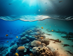 Efek perubahan kondisi  kepada ekosistem laut serta pantai