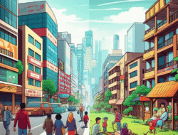 Efek urbanisasi  kepada perubahan pola hidup publik