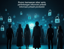 Rumor keamanan siber serta perlindungan informasi pribadi penduduk