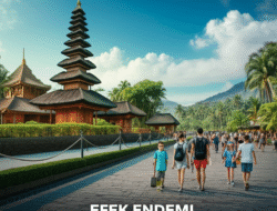 Efek endemi  kepada bagian pariwisata serta strategi penyembuhan