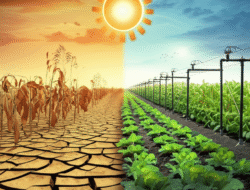 Efek perubahan kondisi  kepada pertanian serta daya tahan pangan