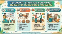 Tips Membeli Perabotan Rumah Bekas yang Masih Berkualitas Tinggi Dengan Harga yang Sangat Terjangkau