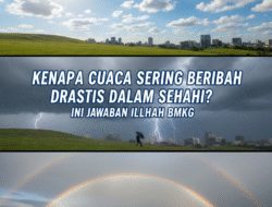 Kenapa Cuaca Sering Berubah Drastis dalam Sehari? Ini Jawaban Ilmiah BMKG