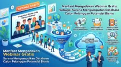 Manfaat Mengadakan Webinar Gratis Sebagai Sarana Mengumpulkan Database Calon Pelanggan Potensial Bisnis