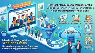 Manfaat Mengadakan Webinar Gratis Sebagai Sarana Mengumpulkan Database Calon Pelanggan Potensial Bisnis