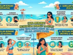 Cara Merawat Kesehatan Rambut dan Kulit Agar Tidak Rusak Akibat Air Laut Selama Liburan Pantai