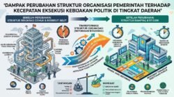 Dampak Perubahan Struktur Organisasi Pemerintah Terhadap Kecepatan Eksekusi Kebijakan Politik di Tingkat Daerah