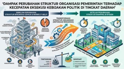 Dampak Perubahan Struktur Organisasi Pemerintah Terhadap Kecepatan Eksekusi Kebijakan Politik di Tingkat Daerah