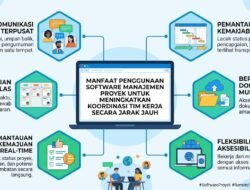 Manfaat Penggunaan Software Manajemen Proyek Dalam Meningkatkan Koordinasi Tim Kerja Secara Jarak Jauh
