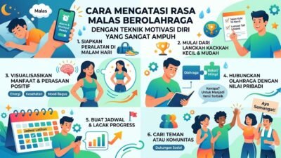 Cara Mengatasi Rasa Malas Berolahraga Dengan Teknik Motivasi Diri Yang Sangat Ampuh